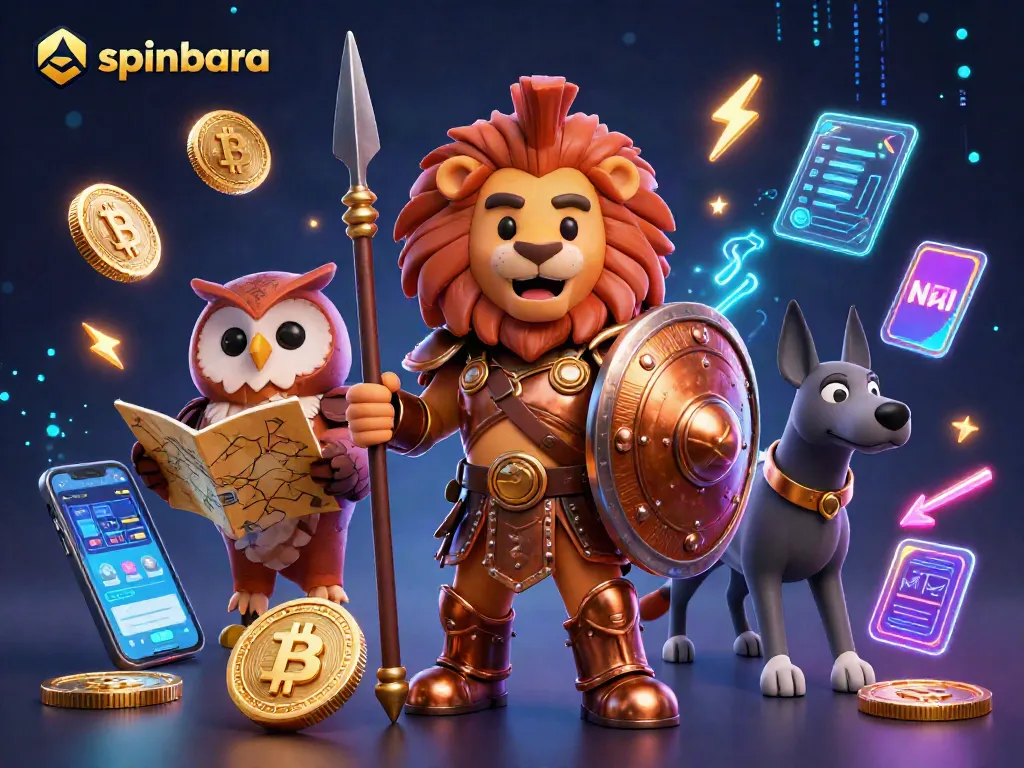 Spinbara offers thrilling gameplay with captivating visuals and engaging crypto elements.