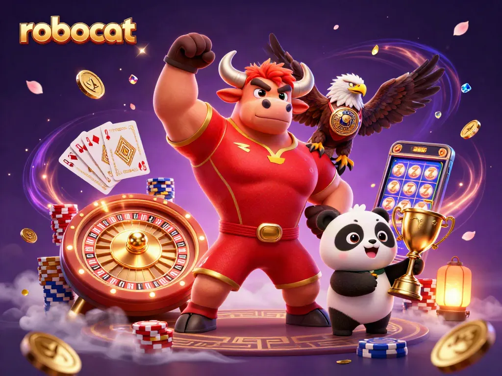 Win big with robocat at an exciting online casino packed with games and treasures!